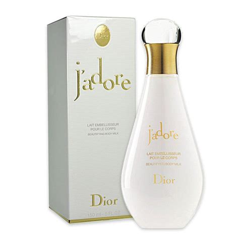 dior j'adore beautifying body milk.